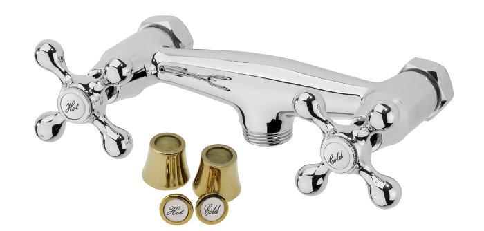 Duschblandare Magnolia Krom/Guld 150 CC Geyser